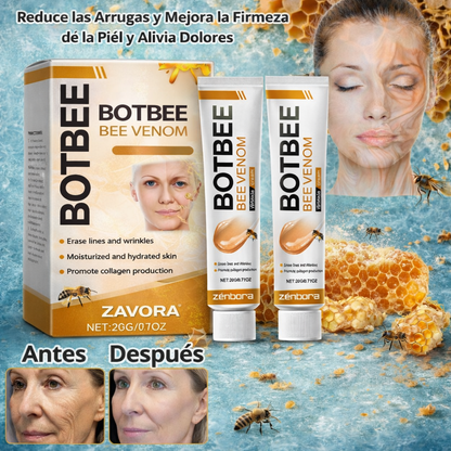 BOTBEE® – Crema Reafirmante de Veneno de Abeja Anti-Edad ''BOTOX''| Paga 1 y Lleva 2