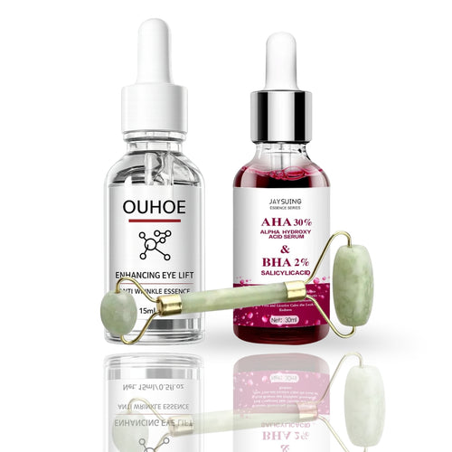 ZAVORA® Ritual Corrector Intensivo - Doble sérum antimanchas y antiojeras con Rodillo de Jade profesional de regalo